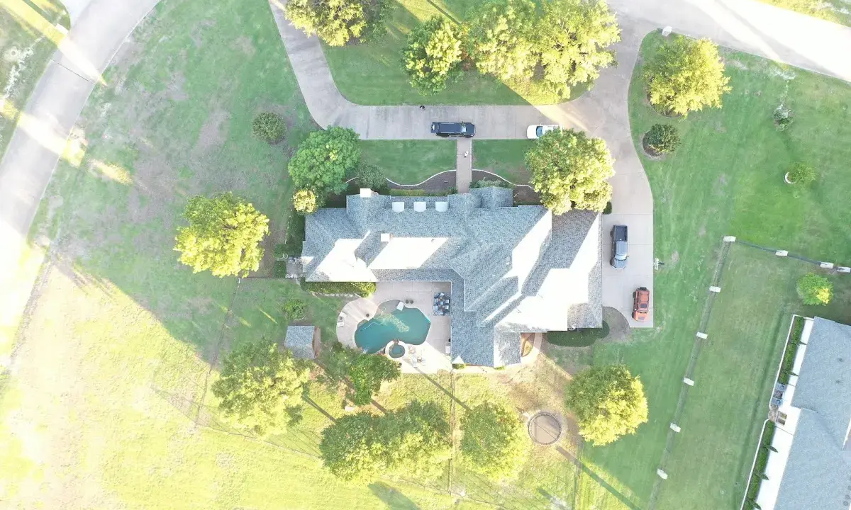 New shingle roof installation on a home in Signal Mountain